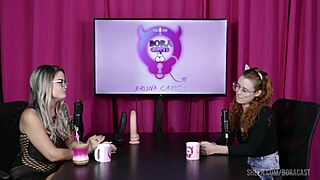 the redhead beauty gets her pussy licked, getting wet after deciding to focus on porn