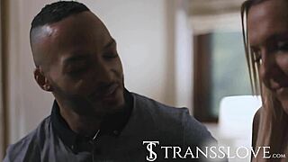 My trans friend convinced me to try anal with her big cock