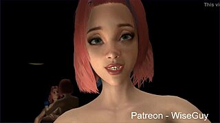 Sakura And Hinata's Futanari Sandwich From Multiple POVs