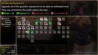 Thick white girl pawg fucked hard in hentai game