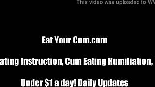 Watching You Eat Your Own Cum Gets Me So Turned On