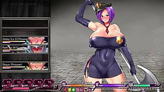 Thick white girl pawg fucked hard in hentai game