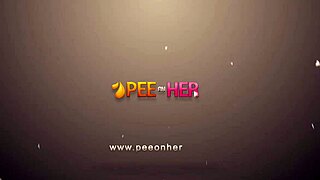 Piss-drinking Kitty Jane in wild bar threesome