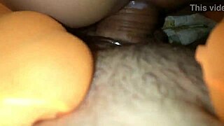 Skinny Milf Rides Big Cock In Nylons