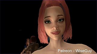 Sakura And Hinata's Futanari Sandwich From Multiple POVs