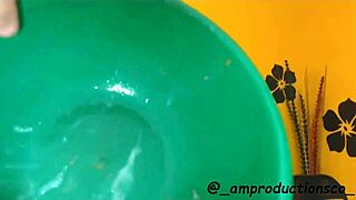 Thin Latina Choked in Deepthroat Webcam