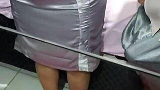 Skirtshouse Silver Satin Skirt!