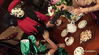 Gorgeous Chicks Having Fun In Group Sex