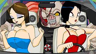 resident evil animation flash shows wild love and monster action