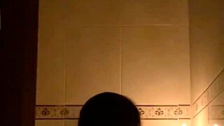 Intriguing bath time blackmail webcam wet homemade phone