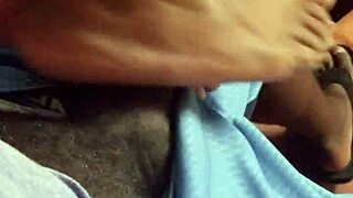 I like the satisfaction of a footjob session with my wife