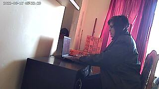 she says, 'suck my big cock at work'