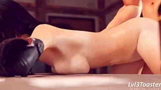 Final Fantasy SFM hentai compilation in 3D cartoon style.