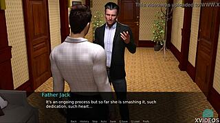 Nursing roleplay gets hot with this redhead babe 😘