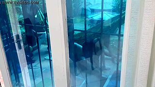 Latina Wife's Big Ass Arrombada by Neighbor's Penis in Cuckold Reality