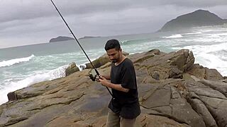 Fisherman fucks mermaid with big tits and monster cock intensely