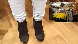 Colombian MILF Groped For Money In Voyeur Fetish