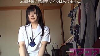 want to see the black haired girl expose herself in uniform?