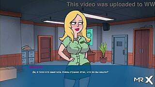 camppinewood - scene with redhead in game e1 14