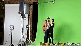 Blonde Teen Bent Over for Doggystyle Pounding by Monster Cock