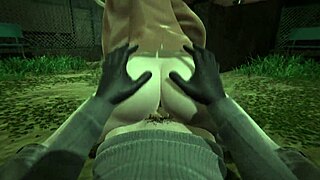 Hentai compilation with 3D animated Asian beauty in Resident Evil 4 parody