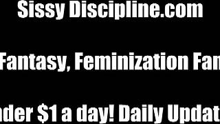 i'm going to force you to dress like a sissy girl