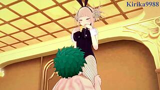 Wow, Himiko Toga and Izuku Midoriya in Intense Sex - My Hero Academia Hentai