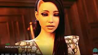 Sinful Jade Exposes Perfect Breasts In College Roleplay