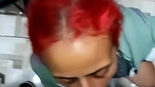 Old Man Can't Handle Milf's Blowjob Fire, Needs Another Man For Her