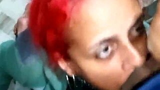 Old Man Can't Handle Milf's Blowjob Fire, Needs Another Man For Her