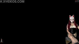 Naked Anime Babes in See-Through Corsets at College Gym