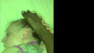 a couple tries a wild interracial workout with rough spanking. it gets intense fast!