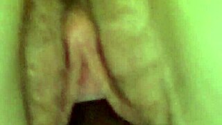 Yo, watch this snow bunny take BBC in restroom!