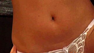 Mistresss reward jealous lesbian maid secretly observes and masturbate to orgasm