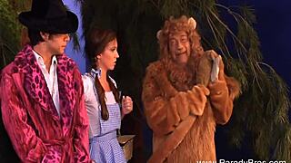 Parody Sex With Blonde Milf Couple During Holidays