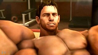 Chris Redfield Gay Animation Naked Bodybuilder Scene