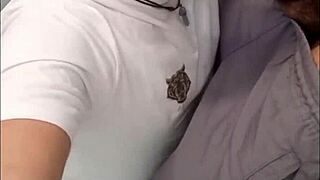 Guy in subway bathroom wants my ass for rough fuck