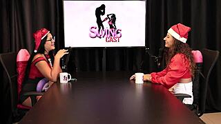 She refused the offer but ate a guy without lube and hates rimming - Jujube Delícia Sheer Red - Christmas Special