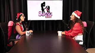 She refused the offer but ate a guy without lube and hates rimming - Jujube Delícia Sheer Red - Christmas Special