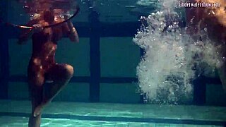 Russian teens Irina and Anna dive into lesbian play