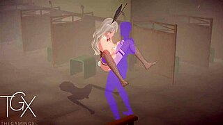 i play with sexy fantasy girl in hentai game outfit