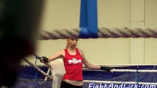 lesbian babe orally pleasured and fingered