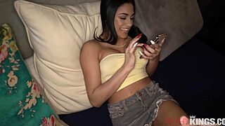 Slutty step-sister finds my porn and wants to give me some tips