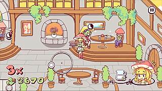 In Futanari di Funghi, the chef takes a huge cock in episode 5.