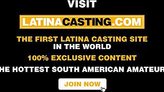 I interviewed hot Latina babe in casting twerking naturally with amateurs rough interview