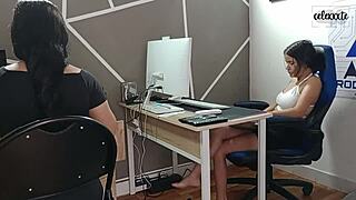 Taboo Lesbian Sex In The Office! Update 5 From Feb 15 2024!