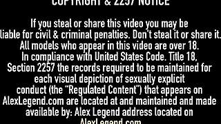 Big Dick Alex Legend POUNDS Samantha Rone's Blonde Ass in Lingerie!