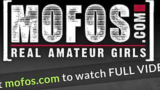 mofos - raven redmond, club chick, seduces tired bf for ebony anal fun