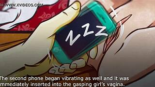 This is a comic of a vagina with an amazing orgasm