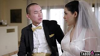 italian bride valentina nappi gets buttplugged before wedding